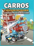 Carros e veiculos de colorir Livro para Criancas de 4 a 8 Anos