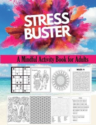 Richa Yadav - Stress Buster Activity book for adults, Häftad