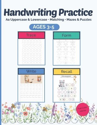Newbee Publication, Richa Yadav - Handwriting Practice For Kids 3 -5, Häftad