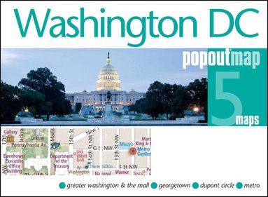Popout Maps - Washington DC PopOut Map, Övrigt