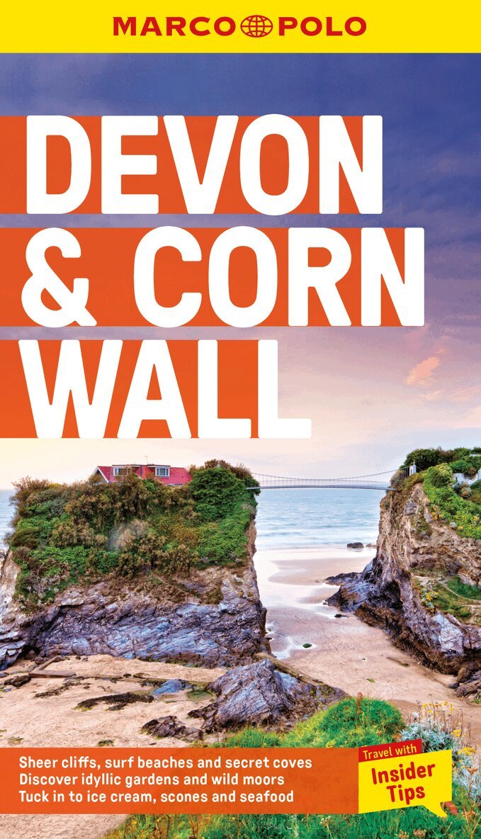 Marco Polo - Devon and Cornwall Marco Polo Pocket Travel Guide - with pull out map, Häftad