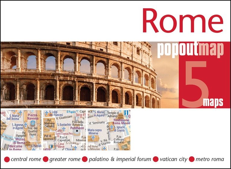 Popout Map - Rome PopOut Map, Övrigt