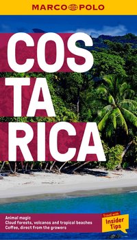 Costa Rica Marco Polo Pocket Travel Guide - with pull out map