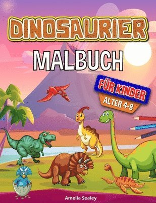 Amelia Sealey - Dinosaurier Malbuch für Kinder, Häftad. Tillgänglighet: Lägg i varukorg