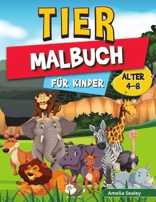 Amelia Sealey - Tier-Malbuch für Kinder, Häftad. Tillgänglighet: Lägg i varukorg