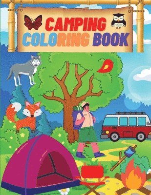 Manlio Venezia - Camping Coloring Book, Häftad. Tillgänglighet: Lägg i varukorg