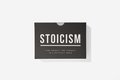 Stoicism