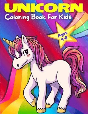 Art Books - Unicorn Coloring Book For Kids Ages 4-8, Häftad. Tillgänglighet: Lägg i varukorg
