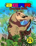 Bear Coloring Book For Kids Ages 4-8