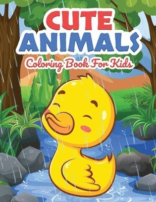 Tonpublish, TonPublish - Cute Animals Coloring Book for Kids, Häftad