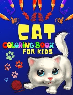 Artrust Publishing - Big Cat Coloring Book for Toddlers And Kids, Häftad