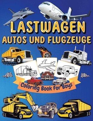 Art Books - Lastwagen, Autos Und Flugzeuge Malbuch Für Kinder, Häftad. Tillgänglighet: Lägg i varukorg