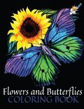 Flowers and Butterflies Coloring Book