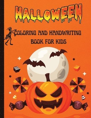 Maxwell Thrasher - Halloween Coloring and Handwriting Book for Kids, Häftad