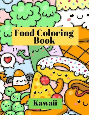 Nikolas Parker - Kawaii Food Coloring Book, Häftad. Tillgänglighet: Lägg i varukorg