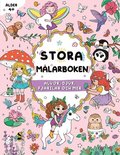 Stora målarboken för flickor