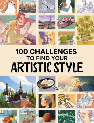 3dtotal Publishing - 100 Challenges to Find Your Artistic Style, Häftad