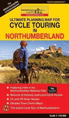 Cycle Touring Map of Northumberland - REV.3, Övrigt