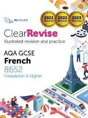 PG Online Ltd - ClearRevise AQA GCSE French 8652, Häftad