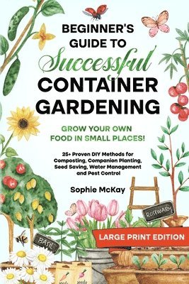 Sophie McKay - Beginner's Guide to Successful Container Gardening (Large Print edition), Häftad. Tillgänglighet: Lägg i varukorg