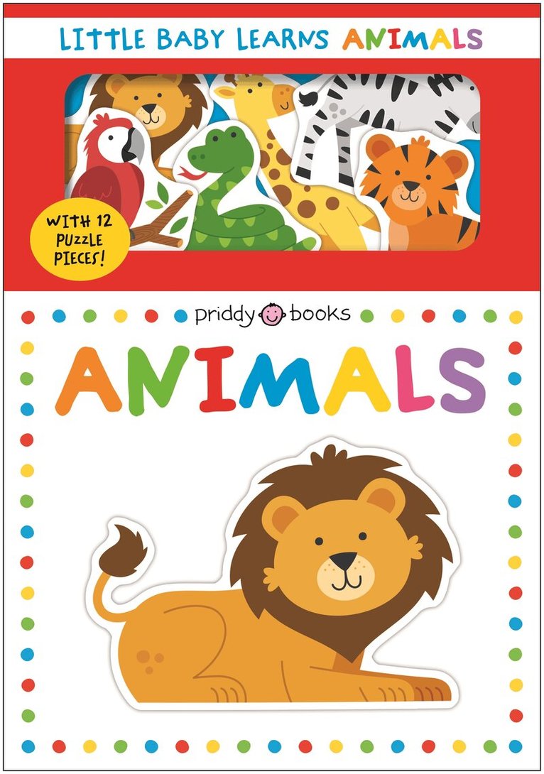 Priddy Books - Little Baby Learns Animals UK edition, Kartonnage