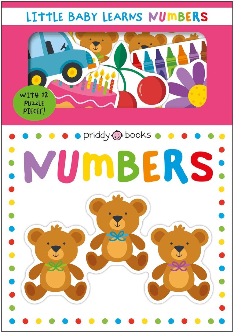 Roger Priddy, Priddy Books - Little Baby Learns Numbers UK edition, Kartonnage