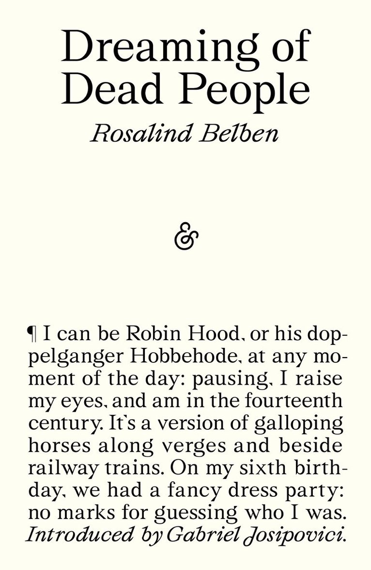 Rosalind Belben - Dreaming of Dead People, Häftad
