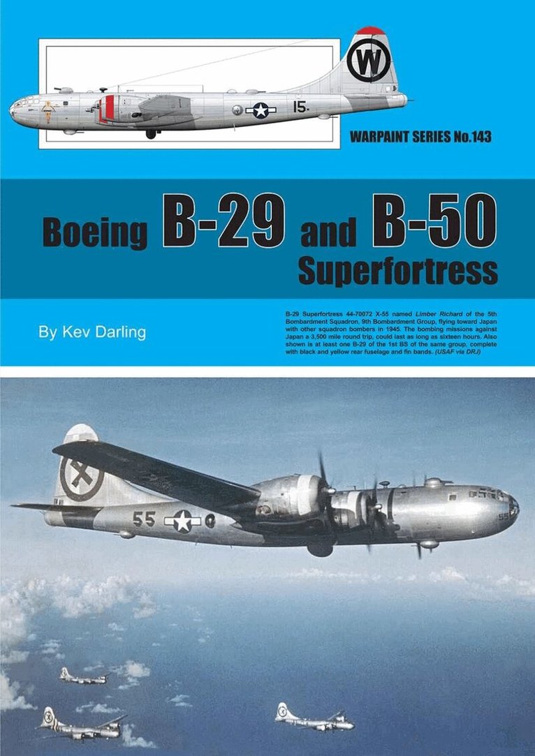 Kev Darling - Boeing B-29 and B-50, Häftad