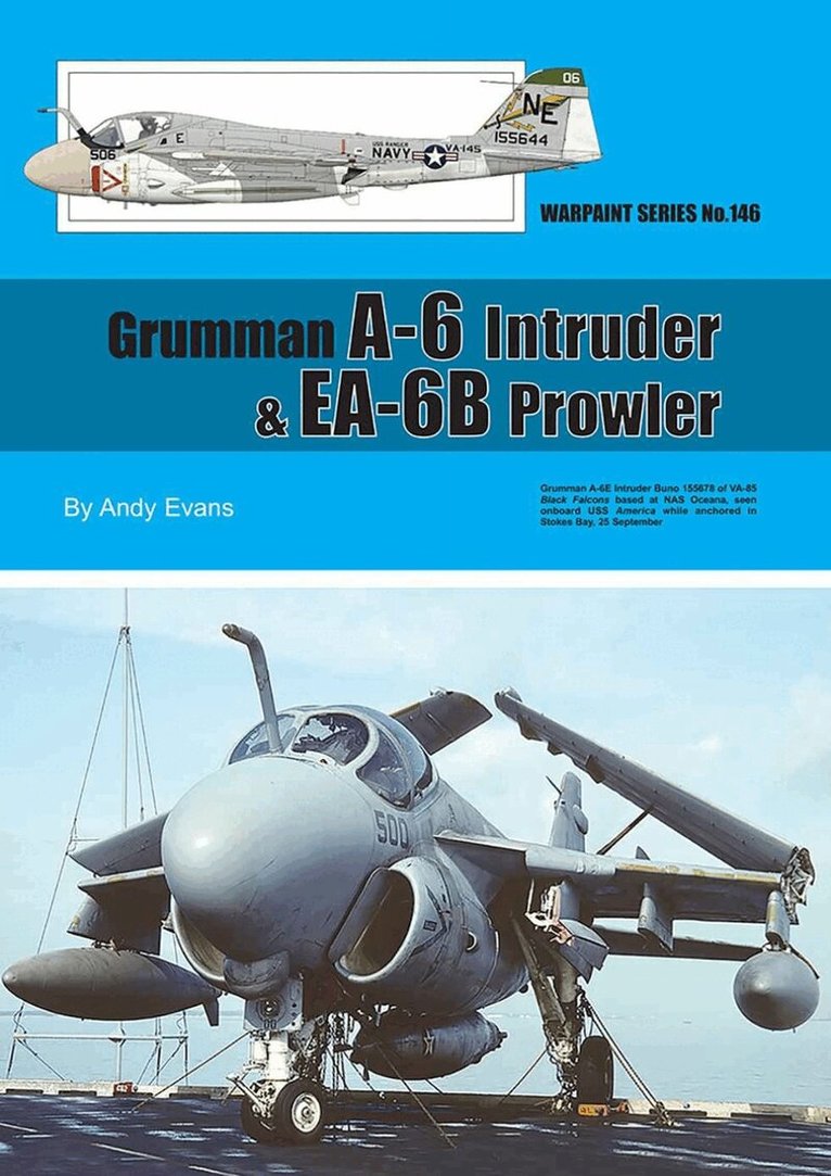 Andy Evans - Grumman A-6 Intruder & EA-6B Prowler, Häftad