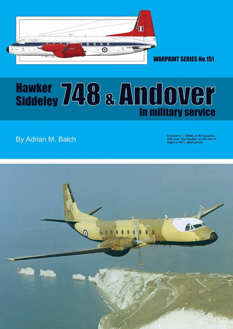 Adrian Bach - Hawker Siddeley HS748 & Andover, Häftad