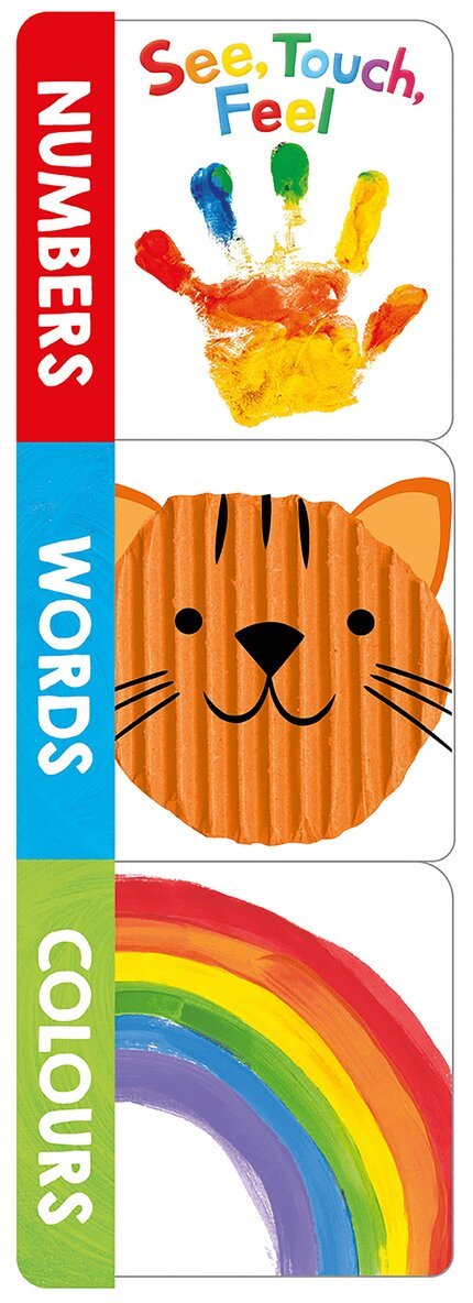 Priddy Books - See, Touch, Feel Words, Numbers, Colours (Chunky Set), Övrigt