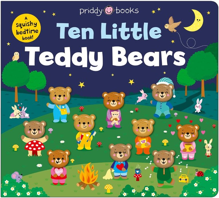 Priddy Books - Ten Little Teddy Bears, Kartonnage