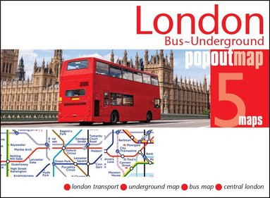Popout Maps - London Bus and Underground PopOut Map, Övrigt