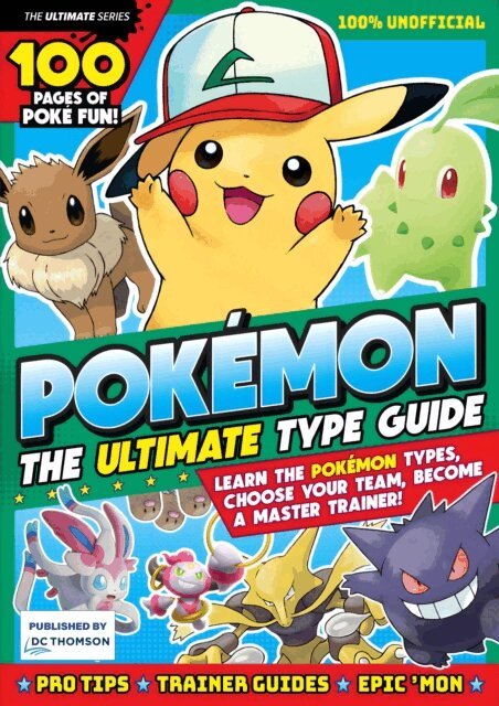 DC Thomson - Pokemon The Ultimate Type Guide, E-bok