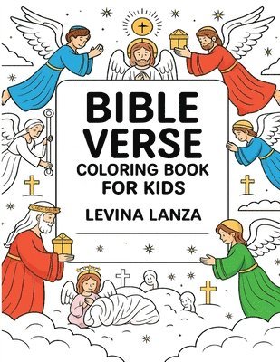 Levina Lanza - Bible Verse Coloring Book for Kids, Häftad