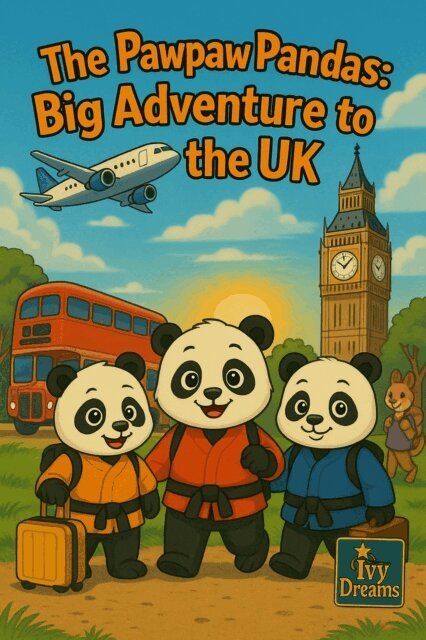 Ivy mclean, Christopher Lawrence - Pawpaw Pandas: Big Adventure to the UK, E-bok