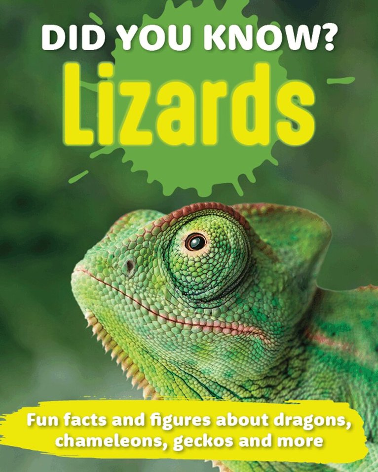 New Holland Publishers - Did You Know? Lizards, Inbunden