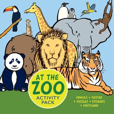 New Holland Publishers - At the Zoo Activity Pack : Pencils, Poster, Puzzles, Stickers, Postcard, Övrigt
