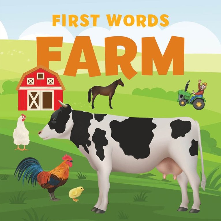 Young Reed - First Words: Farm, Kartonnage