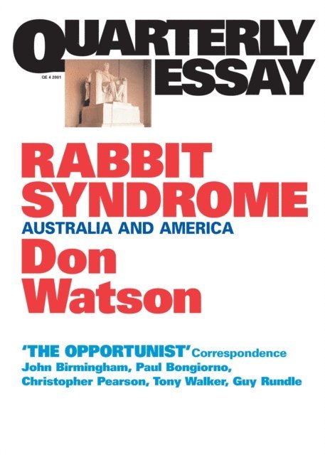 Don Watson - Rabbit Syndrome, E-bok