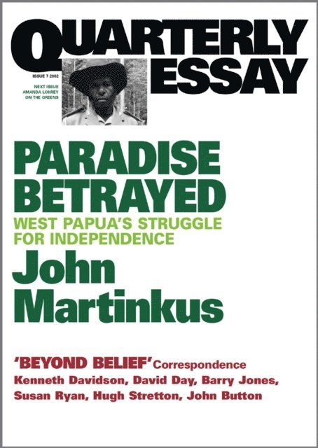 John Martinkus - Quarterly Essay 7 Paradise Betrayed, E-bok