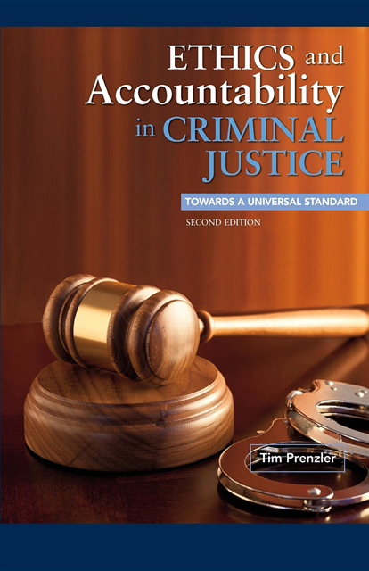 Tim Prenzler - Ethics and Accountability in Criminal Justice, E-bok