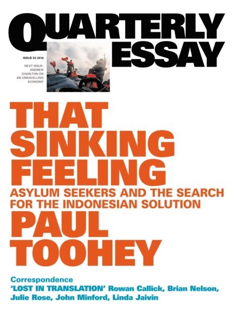 Paul Toohey - That Sinking Feeling, E-bok