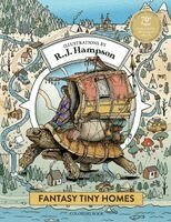 R J Hampson - Fantasy Tiny Homes Coloring Book, Häftad