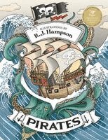 R J Hampson - Pirates Coloring Book, Häftad