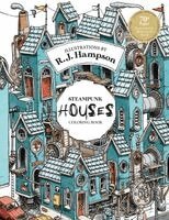 R J Hampson - Steampunk Houses Coloring Book, Häftad
