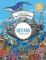 R J Hampson - Oceans Coloring Book, Häftad