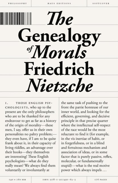 Friedrich Nietzsche - Genealogy of Morals, E-bok