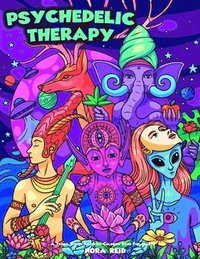 The Trippy Hippie Coloring Book - The Stress Relieving Coloring Book For  Adults