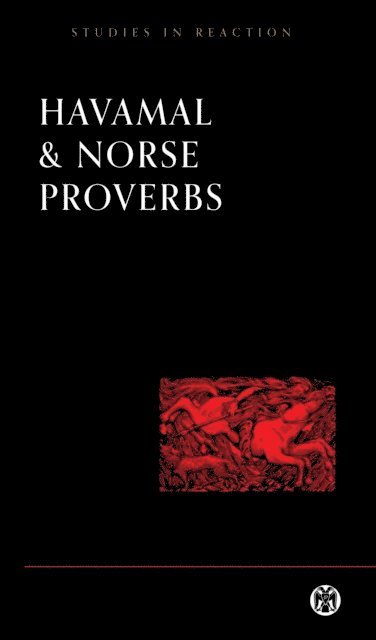 Anonymous - Havamal and Norse Proverbs, E-bok